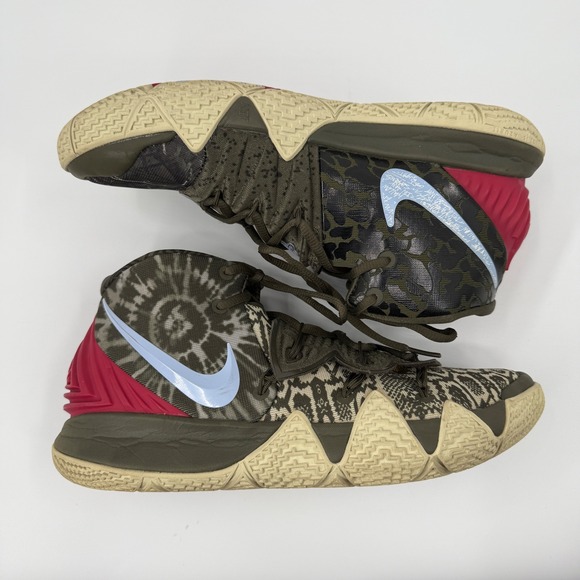 Nike Basketball Shoes CQ9323-300 Olive Red‎ Mens Sneakers main image 10